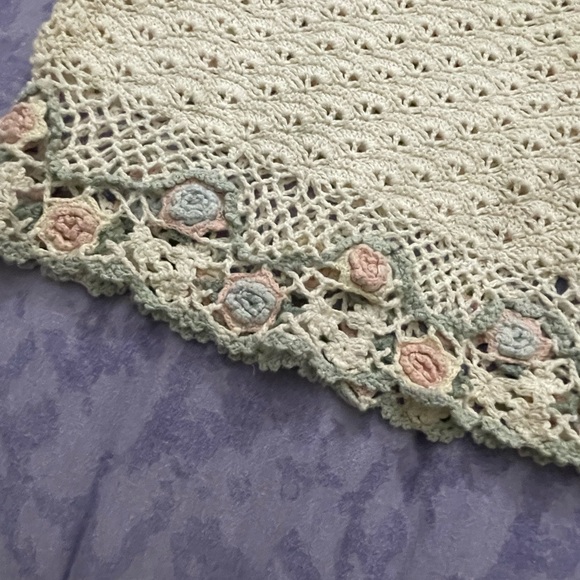 Knitted Oversized floral top NWT (late 80’s-early 90’s) - Picture 2 of 7